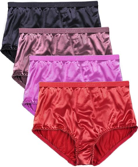 high waist satin panties|Amazon.com: Satin Briefs For Women.